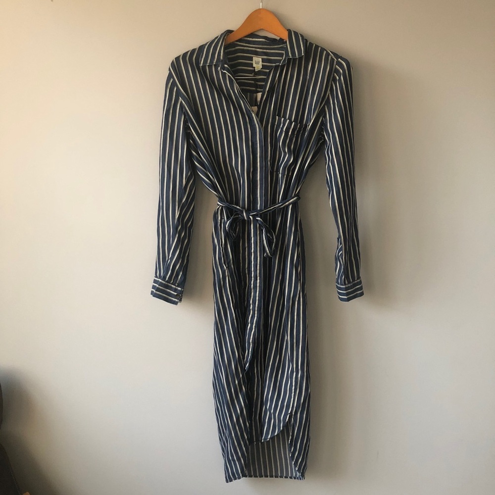 Gap Stripe shirt dress